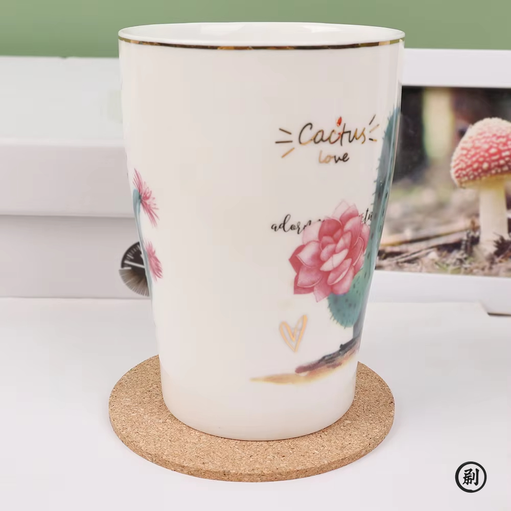 10 قطعة كأس حصيرة الطبيعية وسا - مراجعة Coaster Sublimation Blank وسعره