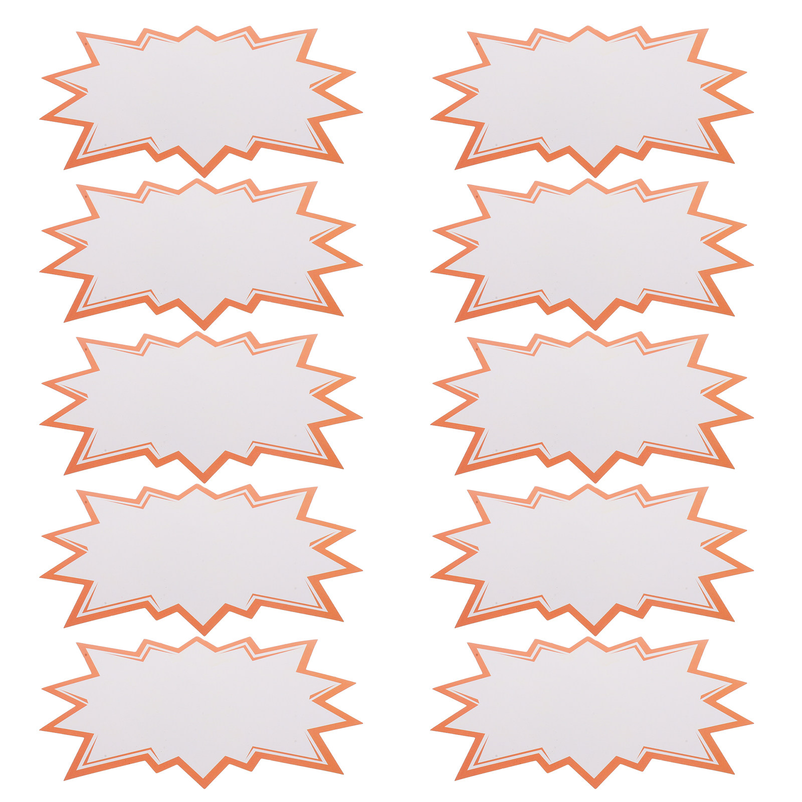 100 قطعة من بطاقات عرض الأسعار - مراجعة Yard Sign Blank وسعره