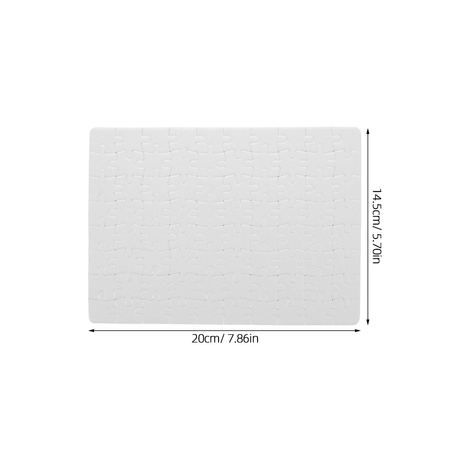 4 ألواح ألغاز فارغة بيضاء، لوح - مراجعة Puzzle Blank White وسعره