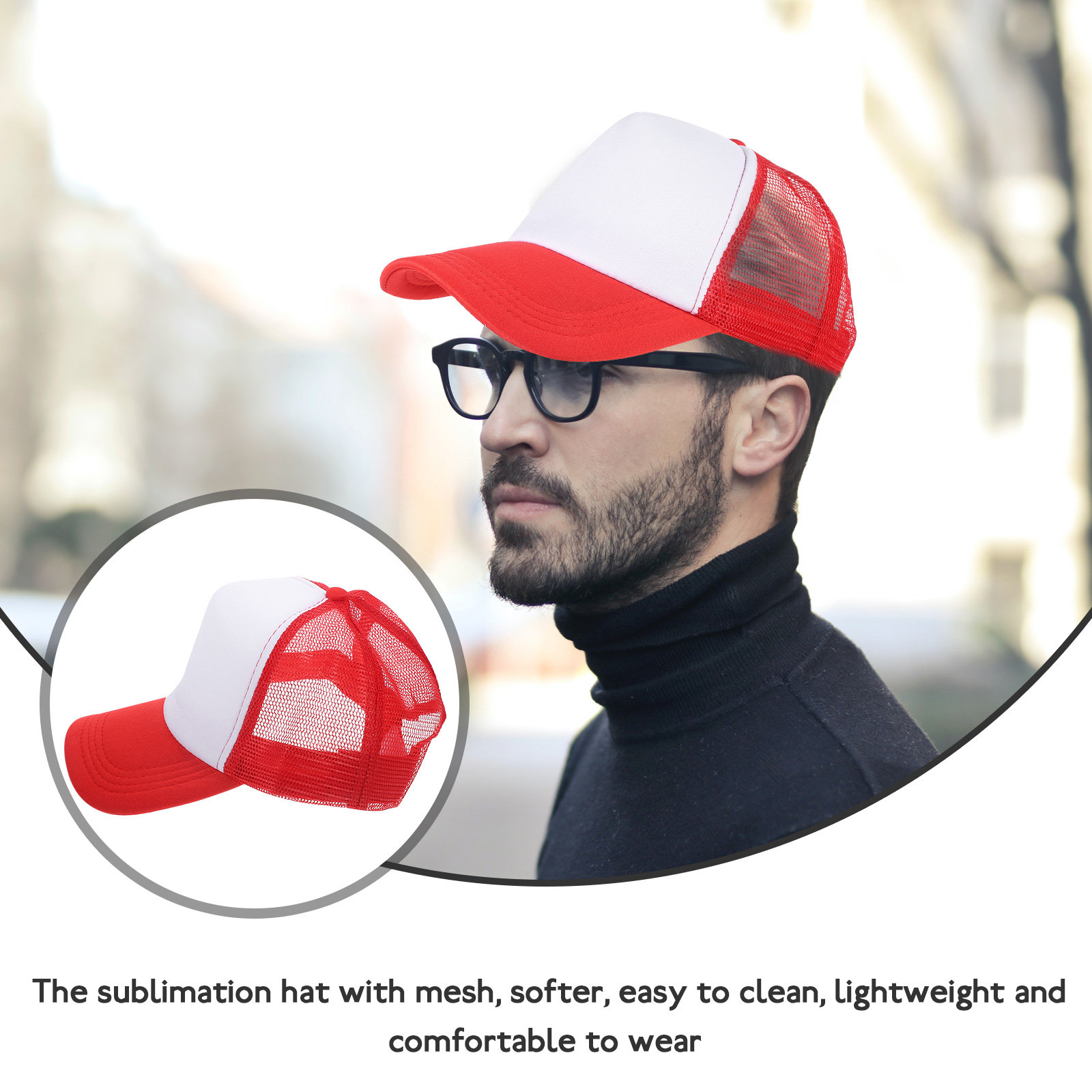 10 قطع من قبعات البيسبول الفار - مراجعة Hat Sublimation Blank وسعره