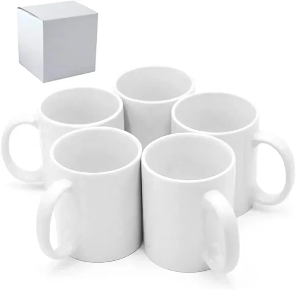 أكواب سيراميك للطباعة بالتسامي - مراجعة Sublimation Mug White وسعره