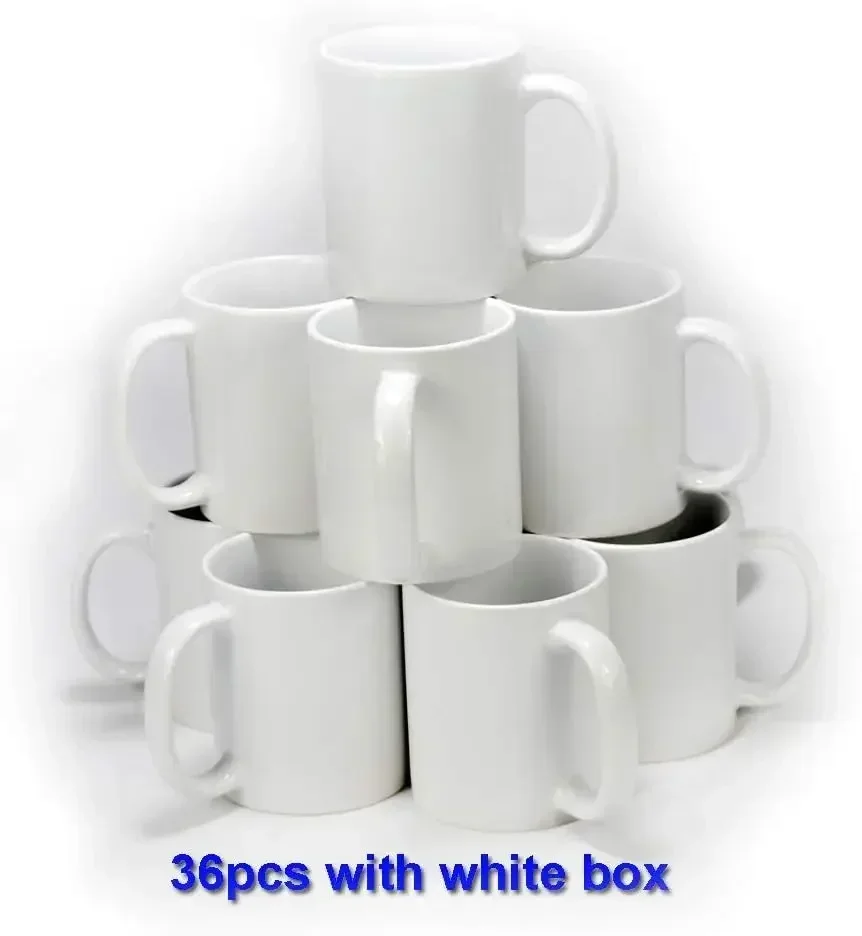 أكواب سيراميك للطباعة بالتسامي - مراجعة Sublimation Mug White وسعره