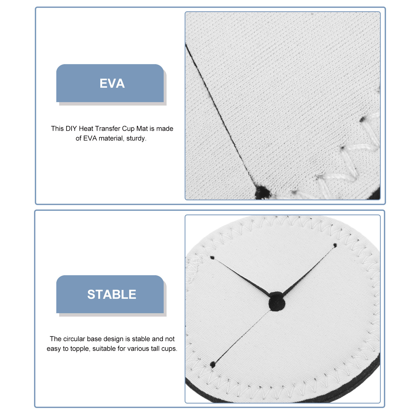 4 قطع من قواعد الأكواب الفارغة - مراجعة Coaster Sublimation Blank وسعره